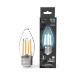 Лампа Gauss LED Filament Свеча 11W E27 830 lm 4100K  103802211