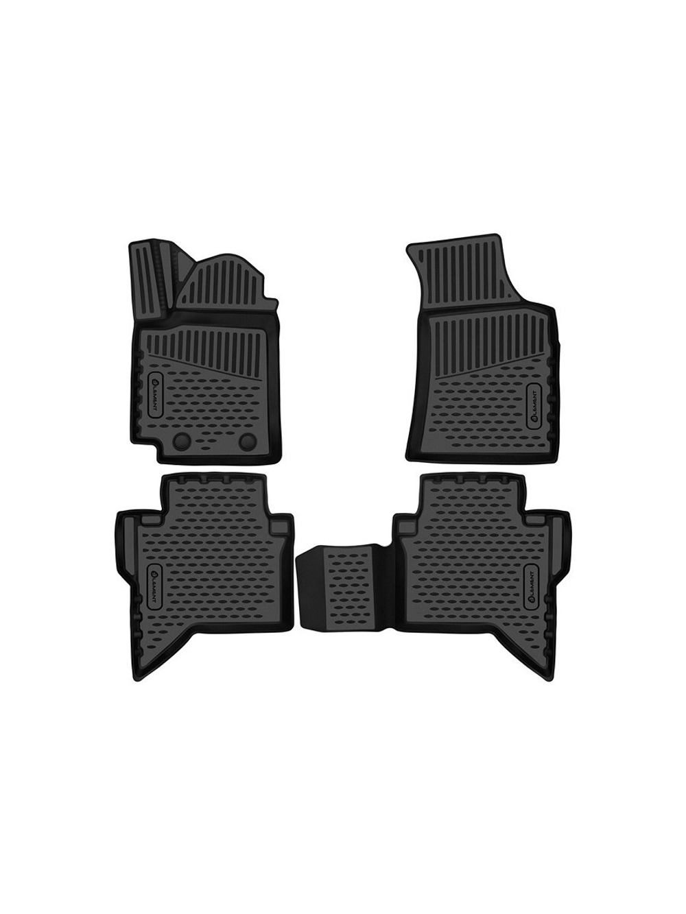 Коврики в салон для SOLLERS ST6 2023 - 4шт. (полиуретан) ELEMENT3DA70989210K