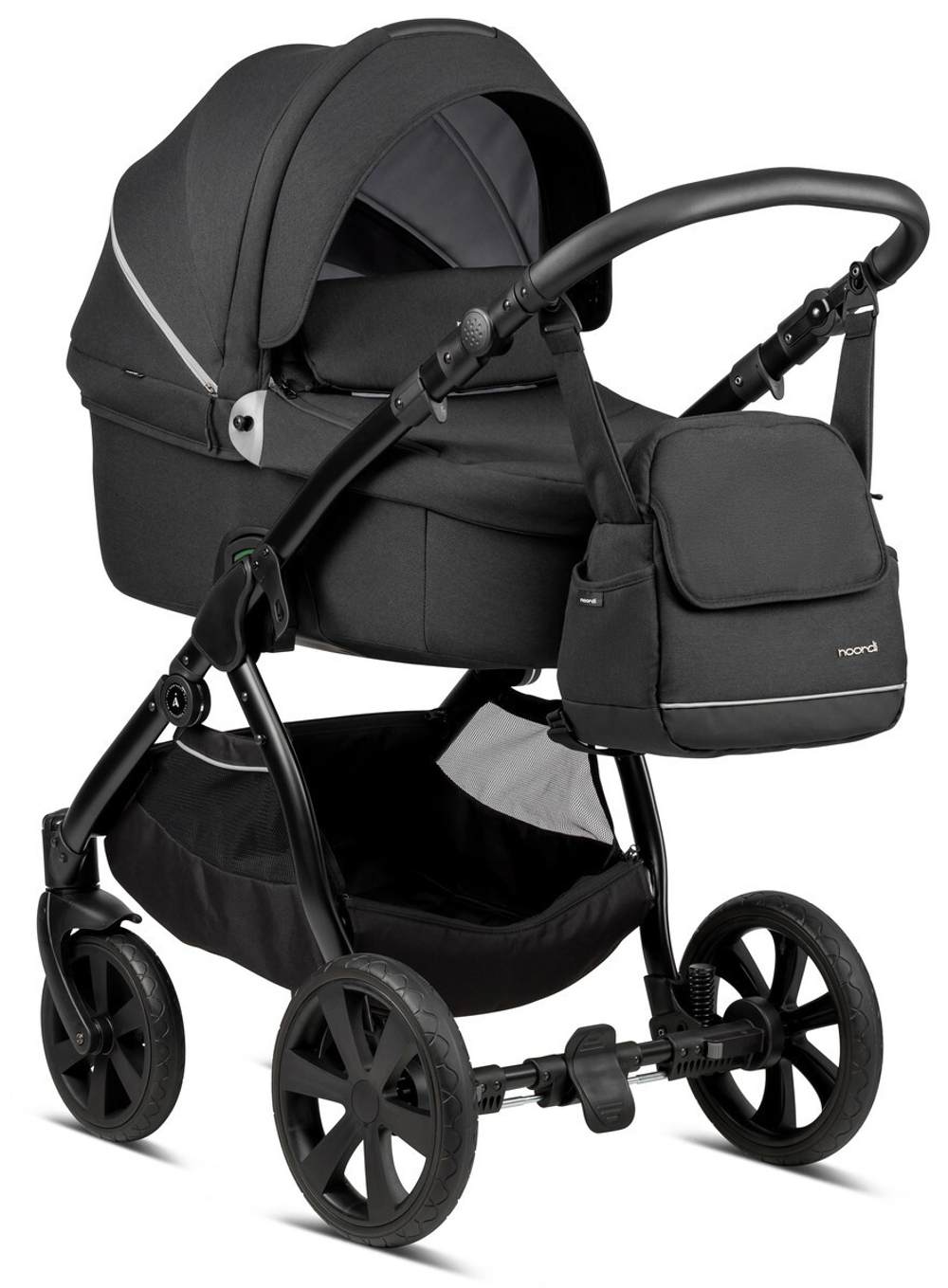 Детская коляска Noordi Fjordi 2022 3 в 1 1132815 Black