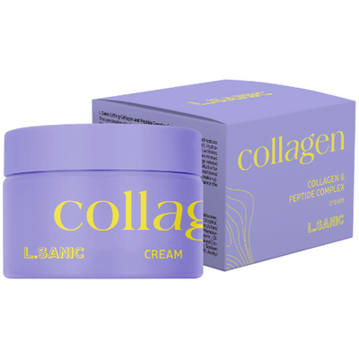 Антивозрастной лифтинг-крем для лица с коллагеном и пептидами, 50мл, L.Sanic
