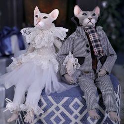 Кукла коллекционная Кошка Майя