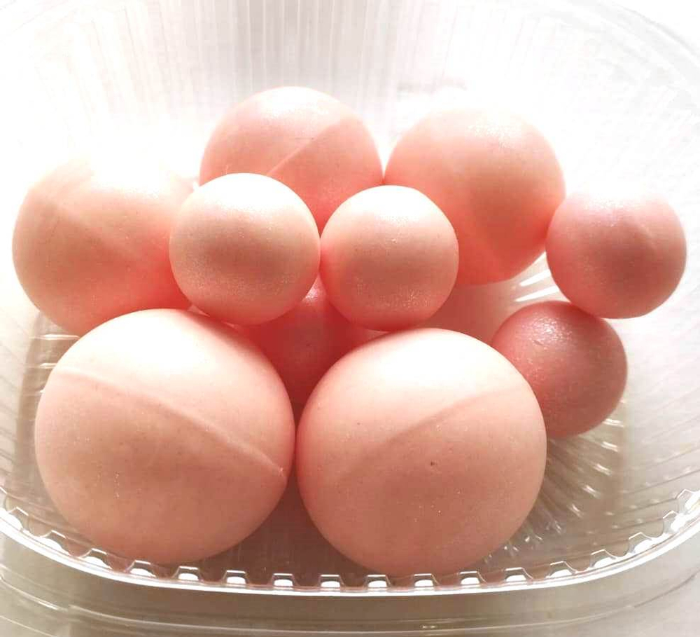 Набор шаров из шоколадной глазури 10 шт. Цвет МИКС