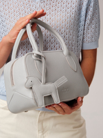 Кожаная сумка Polly summer DBR 31401 серый гранит