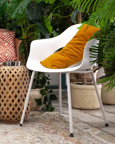 Стул Lady пластик белый