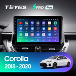 Teyes SPRO Plus 10" для Toyota Corolla 2018+