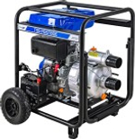 Мотопомпа дизельная для грязной воды ТСС PDST80E (с электростартом, АКБ) 130151