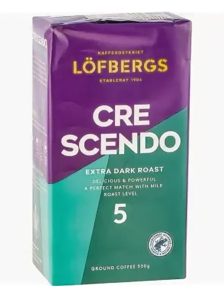 Кофе молотый Lofbergs Crescendo 500 гр x 3 шт