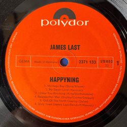 Винтажная виниловая пластинка LP James Last Джеймс Ласт, Happyning (Германия 1971)