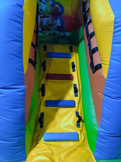 Коммерческий батут "Циркачи" мульти 5*5*4 м