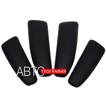 Мягкие накладки на ручки дверей Toyota Corolla [E180] (2012-2019) из экокожи