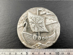 Пряжка. Пряжка для ремня "Драккар