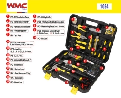 Набор инструментов 34пр, для электрика WMC TOOLS WMC-1034