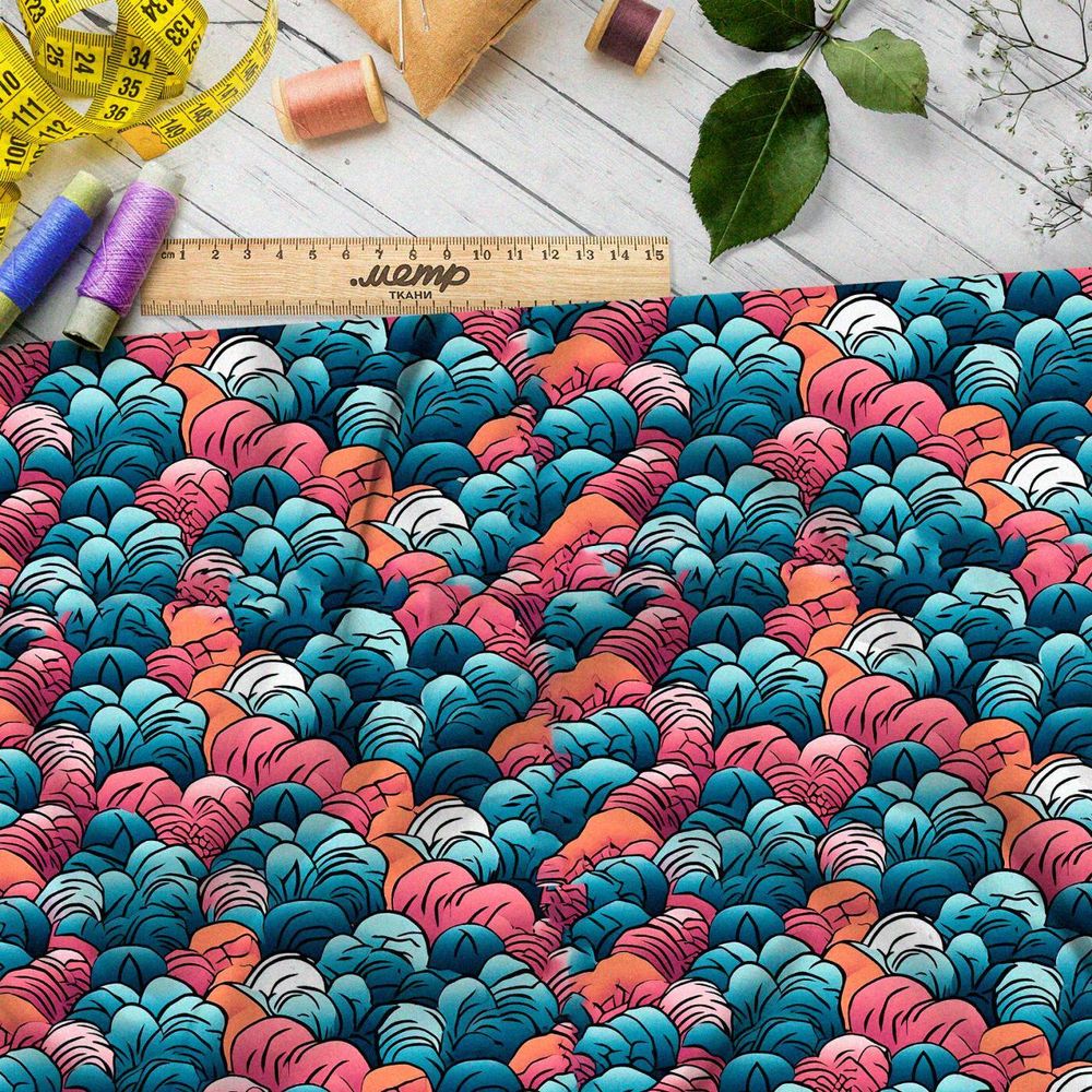 Ткань премиум атлас чудесные идеи