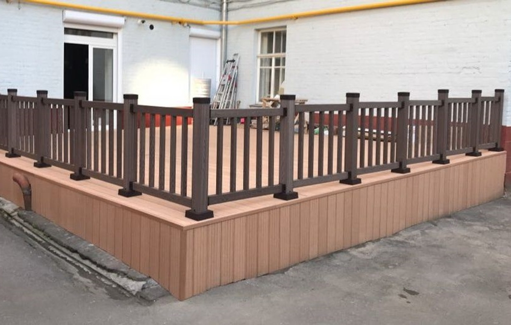 Комплект элементов ограждений "WOODSTYLE 3D"