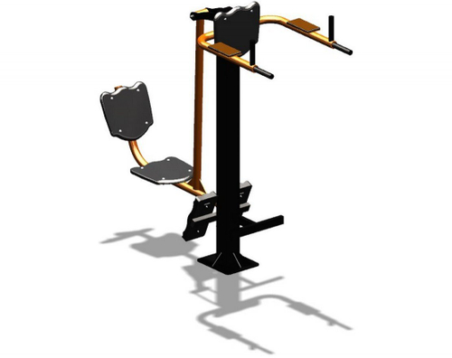 Уличный тренажер Жим ногами, Брусья пресс Т.541.002