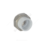 Муфта PP-R комбинированная разъемная белая Дн 25х3/4" ВР VALFEX 10155020