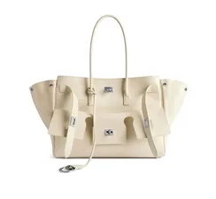 Сумка BALENCIAGA Bel Air Carry All Bag, белый