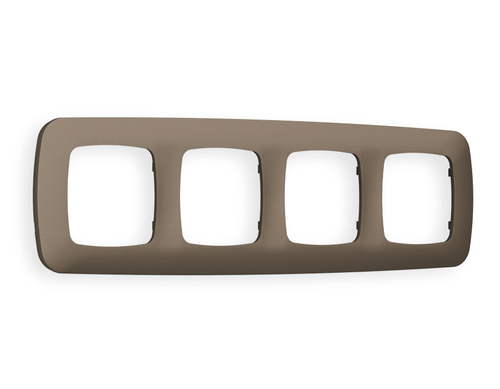OF140634 Рамка OMEGA Ecta (Темная бронза матовый) 4-ая