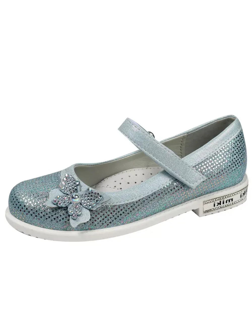 Детские праздничные туфли для девочки внутри кожа