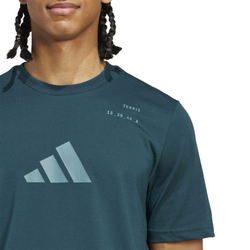 Теннисная футболка Adidas Padel Category Graphic - aurora ivy