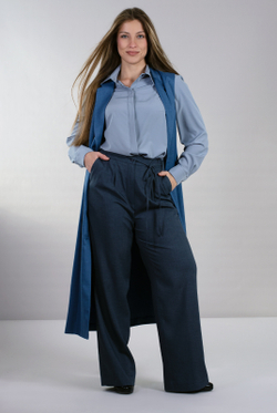 Сарафан женский 4391ЛП, джинс #488Дж084391ЛП