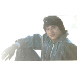 Винтажная виниловая пластинка LP Jackie Chan Love Me (Japan 1984) (No Obi) Hello Happy Song