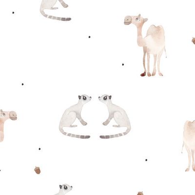 Лемур и верблюд