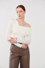 ТОП-БОДИ НА ОДНО ПЛЕЧО, МОЛОЧНЫЙ