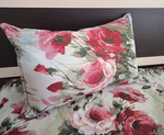 Декоративный гобеленовый чехол для интерьерной подушки Акварельные розы 37*58