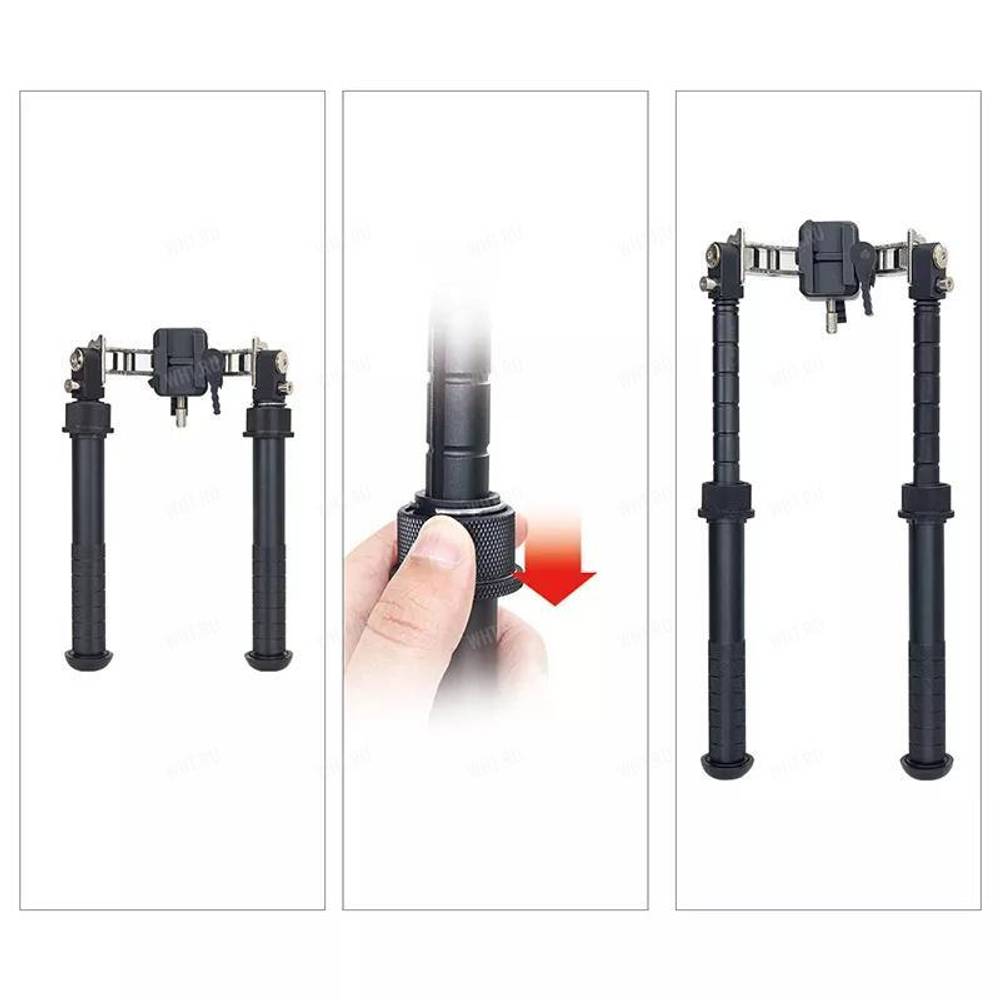 Сошки Atlas Bipod BT35-LW17 (OEM) с креплением на Weaver/Picatinny (13...25 см)