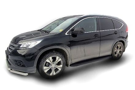 Комплект алюминиевых порогов Arbori Optima Black 1700 для HONDA CR-V 2012-2017