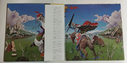 Винтажная виниловая пластинка LP Rick Wakeman The Myths And Legends Of King Arthur And The Knights Of The Round Table (Japan 1975) (Obi, Poster, Booklet)