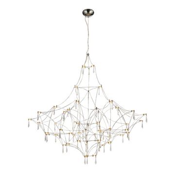 SL6601.113.114 Светильник подвесной ST-Luce Хром/Прозрачный LED 114*0,5W 3000K GRAVETTA