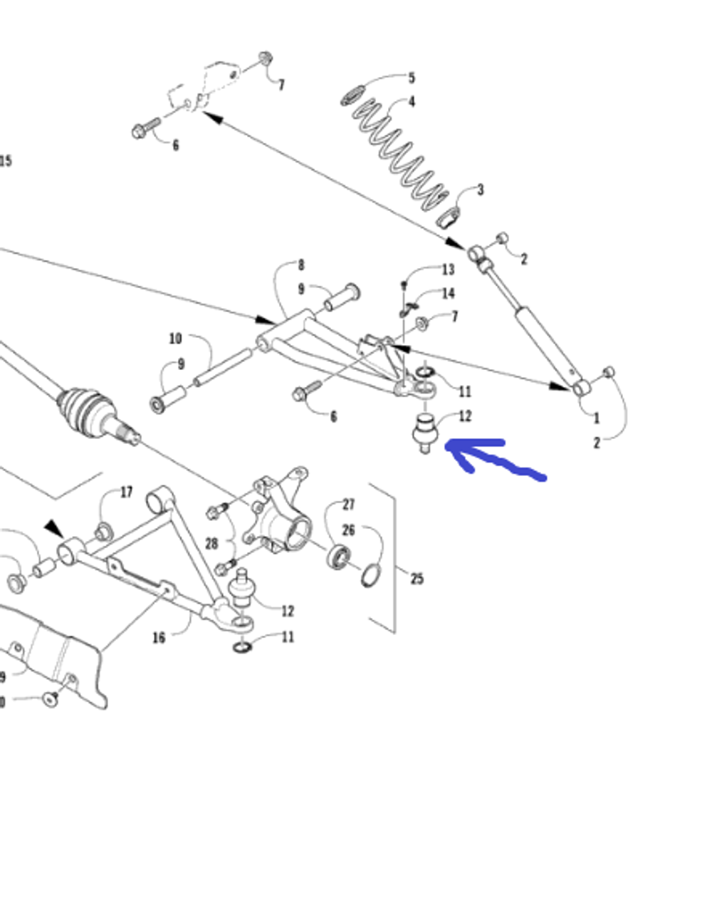 Шаровая опора (0430-0456)