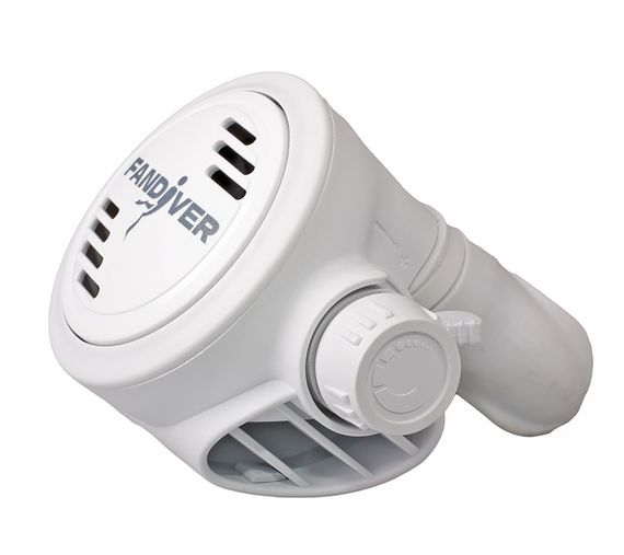 Регулятор FanDiver F2-D2 DIN белый