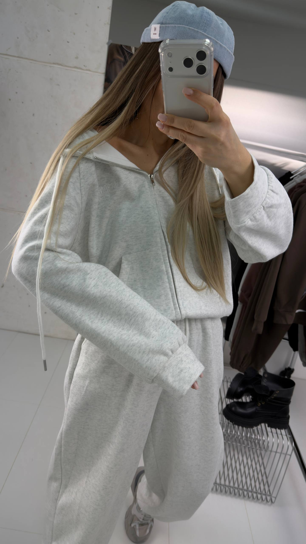 Костюм женский арт. 892 цвет "меланж"