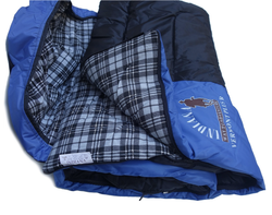 Спальный мешок одеяло с подголовн. INDIANA VERMONT Plus 195+35*85 (от -15С) L-zip