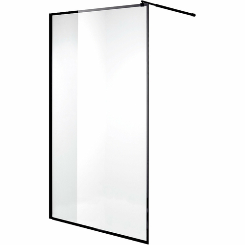 Душевая перегородка Niagara Nova 110 NG-687-11BLACK профиль Черный стекло прозрачное