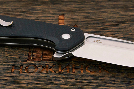 Нож складной CJRB Riff, клинок 87мм, сталь AR-RPM9, рукоять G10