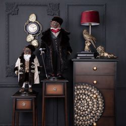 Кукла коллекционная Бульдог Граф Потемкин