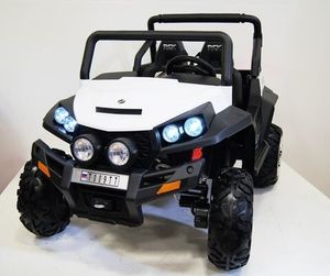 Детский электромобиль River Toys BUGGY T009TT белый
