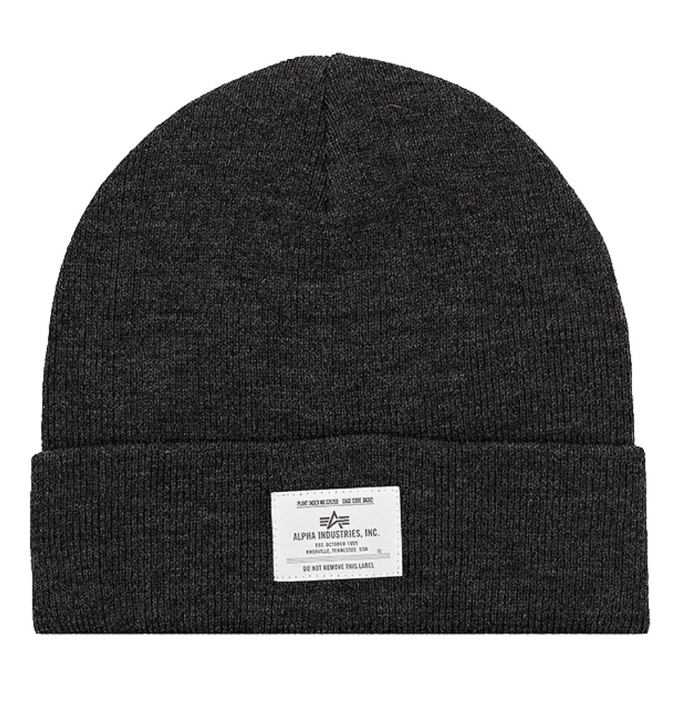 Шапка Essential Beanie Dark Charcoal Heather (Темно-Серая)