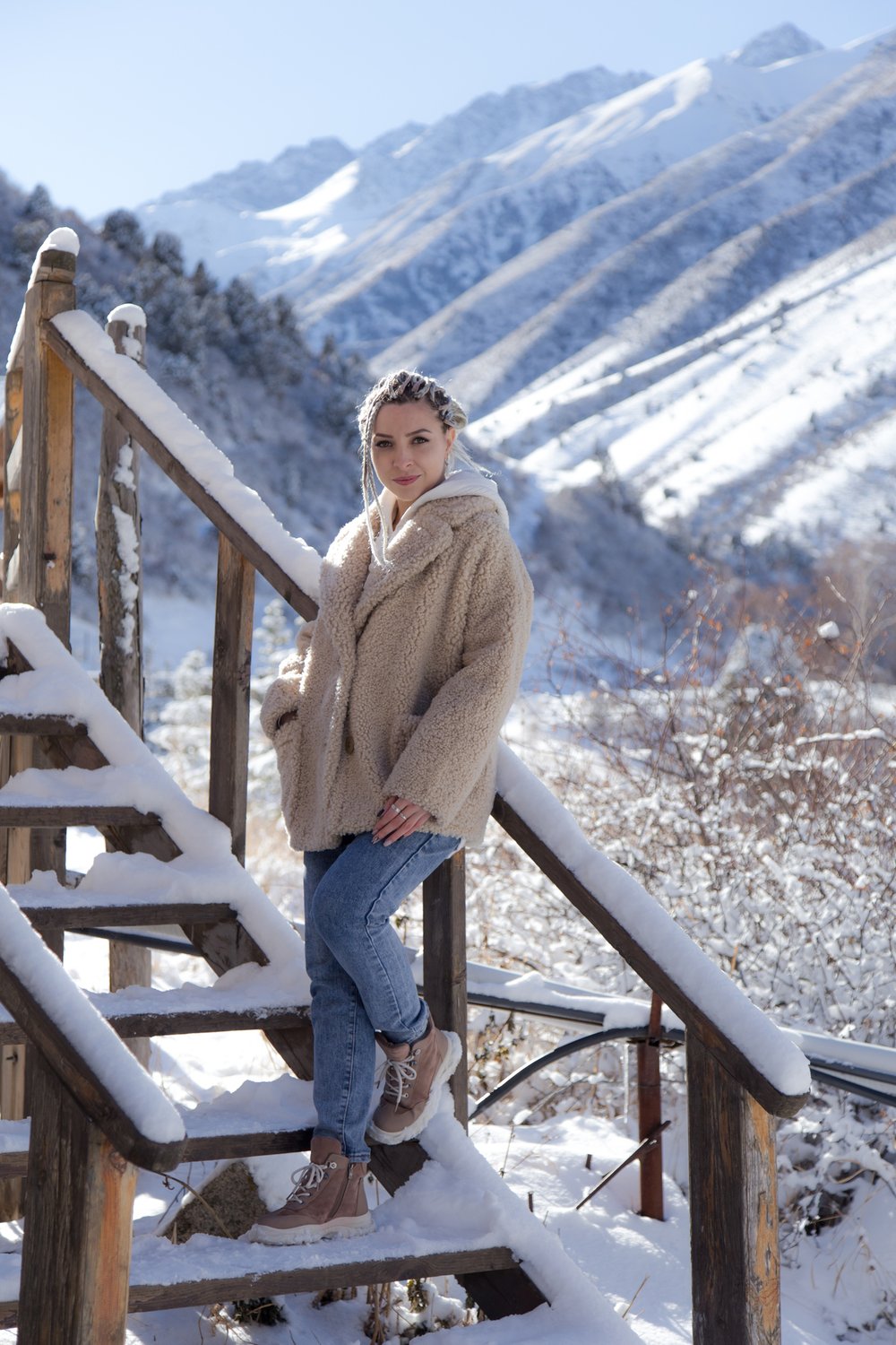 женская куртка из овчины