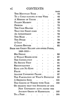 Responsibilities, and other poems | William Butler Yeats