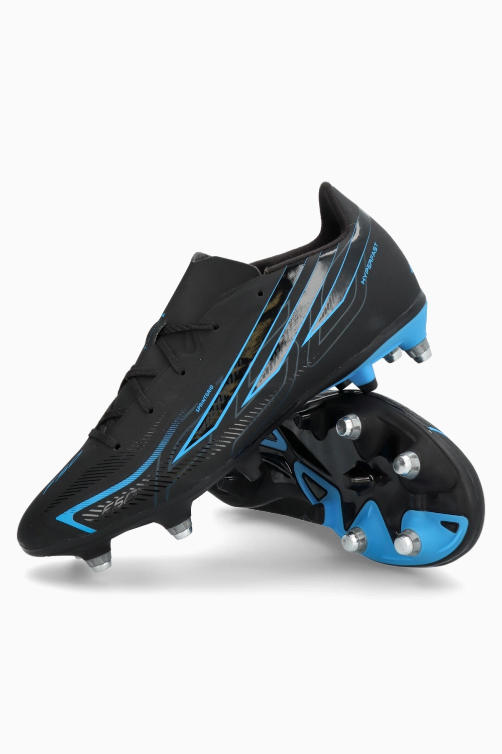 Бутсы adidas F50 League Hyperfast SG Junior - черный