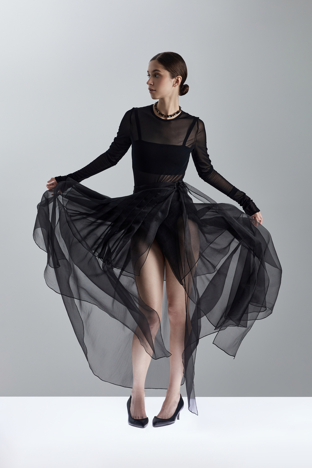 Юбка из органзы NEDRA