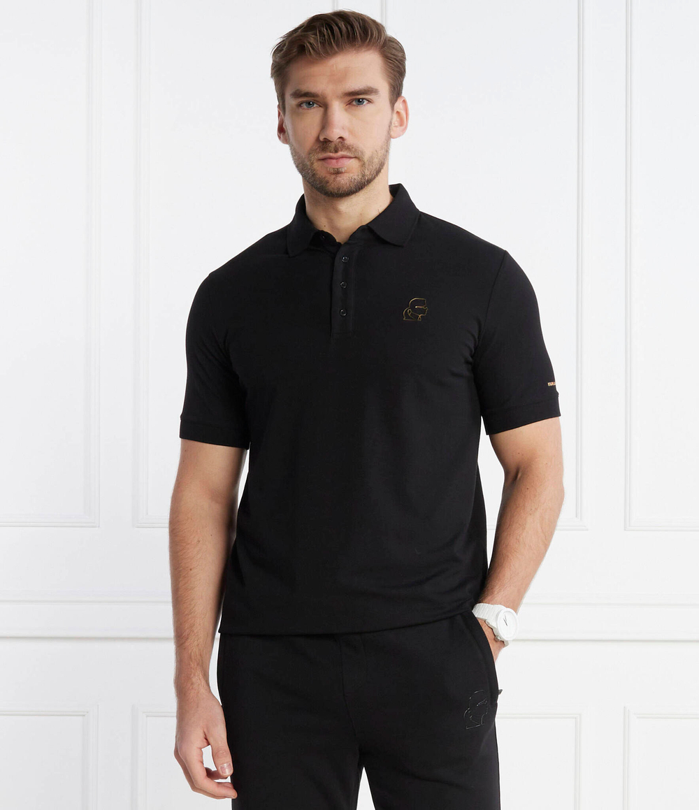 Поло Karl Lagerfeld - черный(745024 534221)