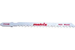 Полотна для электролобзика  по дереву, 3 шт.T111D, 75 x 4 мм, HCS// Matrix