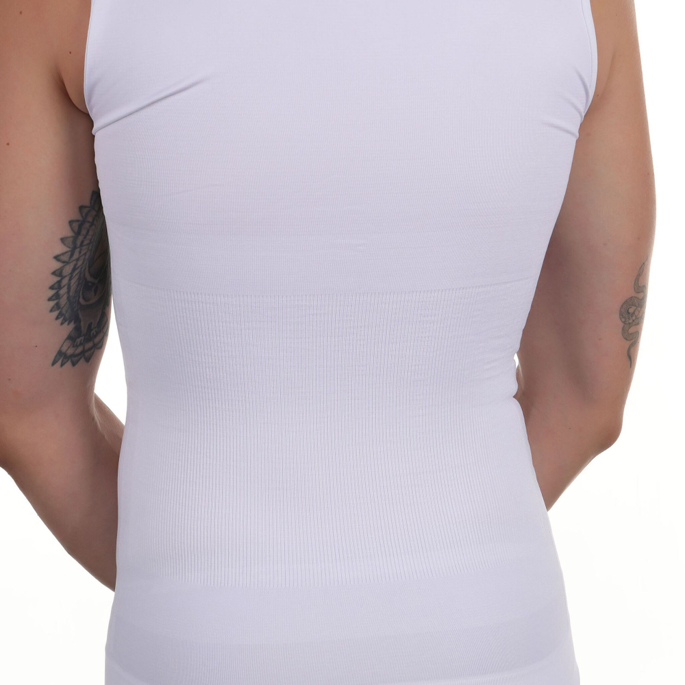 Мужская утягивающая живот майка (Размер: M) (Цвет: черный)