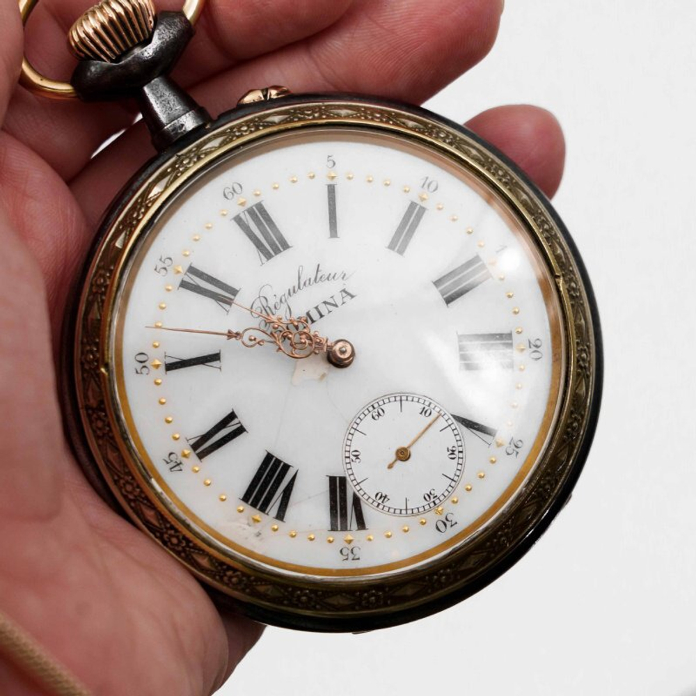 Большие карманные часы DOMINA REGULATEUR